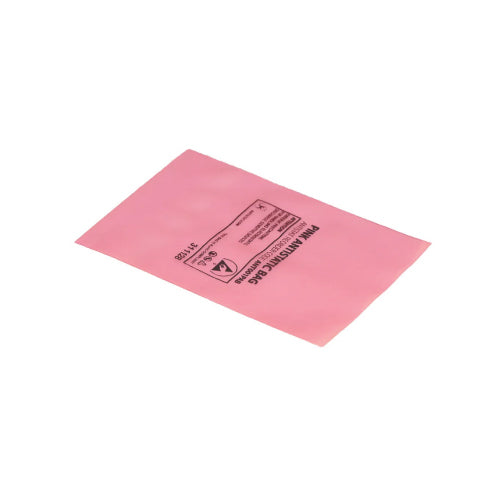 Antistat Pink Bag with Heat Seal, 610mm W x 915mm