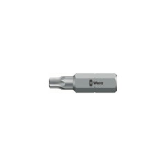 Wera 25mm Tamperproof Torx Security Screwdriver Bit with Bore Hole