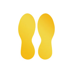  Durable Footprint sticker 90 x 240 mm, 5 pairs