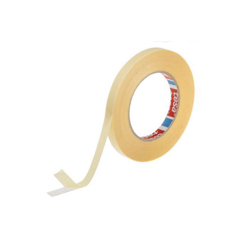 Tesa 64621 Double Sided Plastic Tape, 12mm x 50m White