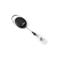  Durable Black JoJo Style Retractable Reel Clip