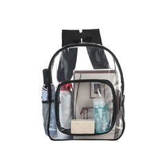 PRC Heavy Duty PVC Transparent Backpack