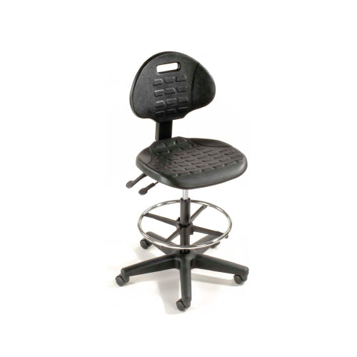 Conex Black 5-Way Adjustable Ergonomic Stool