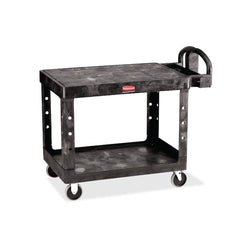 Rubbermaid Heavy Duty Ergo Handle Utility Cart (Flat Shelf)