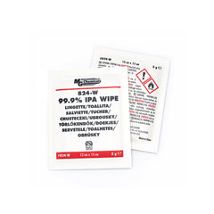 MG Chemicals Wet Isopropanol Wipes, Pack of 25