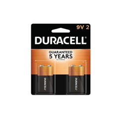 Duracell Monet 9V Batteries, Pack of 2