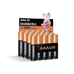 Duracell Monet AAA Batteries, Pack of 20