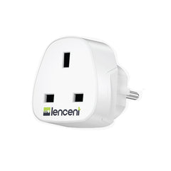 Lencent UK to Europe Plug Adapter