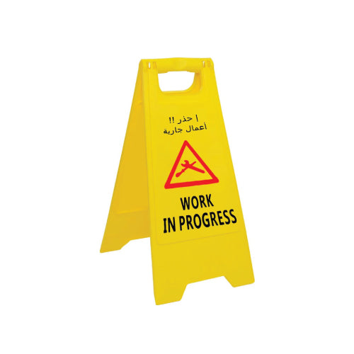 RACO Portable A-Frame Sign Board - Work in Progress
